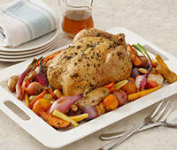 Roasted Chicken and Root Vegetable
