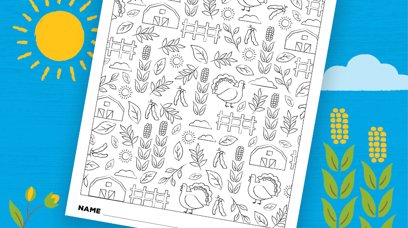 PUZZLE COLORING SHEET