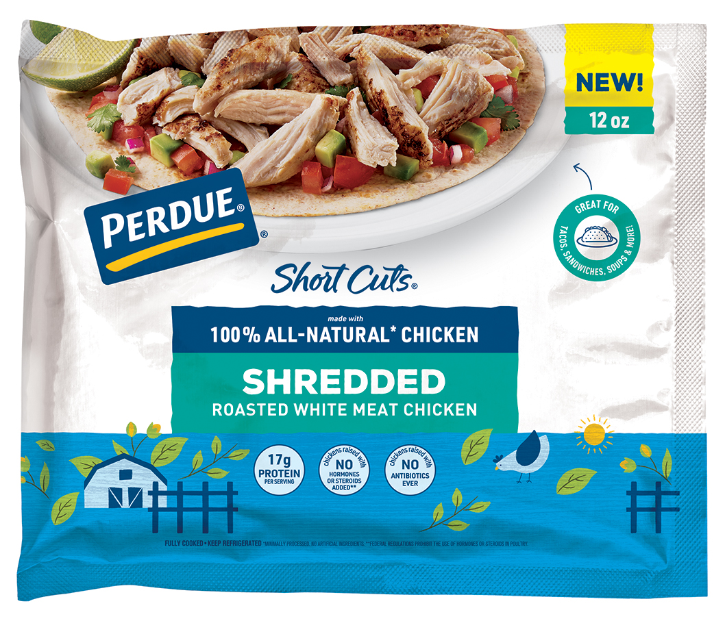 PERDUE® SHORT CUTS® Shredded Roasted White Meat Chicken