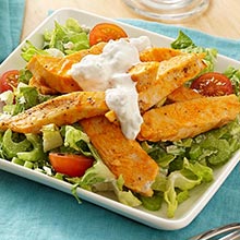 Buffalo Chicken Salad and Blue Cheese