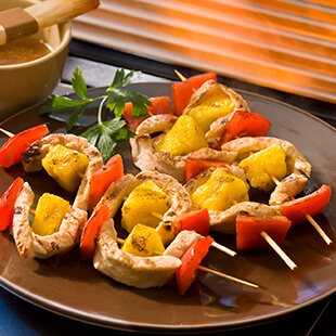 Chicken and Pineapple Kebabs