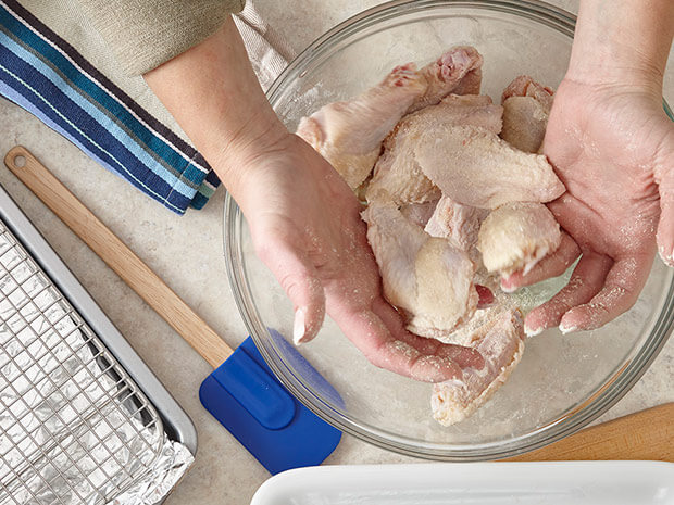 Step 1 Delicious Dry Rub Chicken Wings Recipe | Perdue Step 1