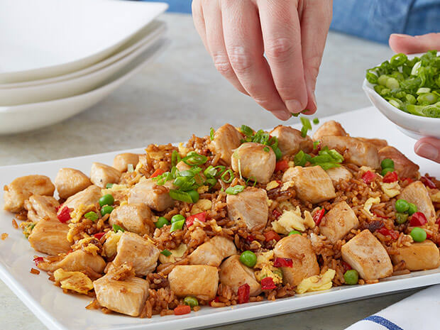 Step 4 Delicious Chicken and Fried Rice Meal Step 4