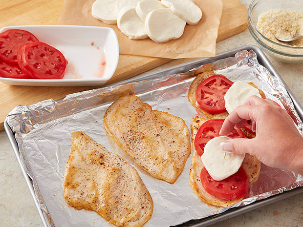 Step 2 Fresh Chicken Parmesan Step 2