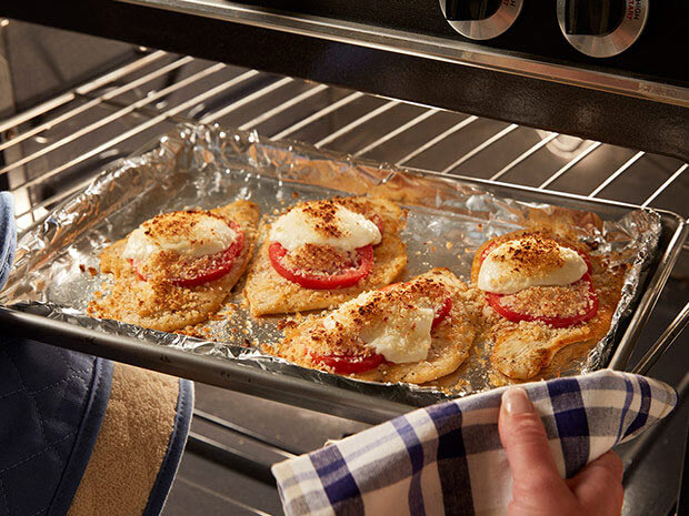 Step 3 Fresh Chicken Parmesan Step 3
