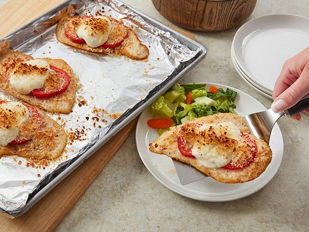 Step 4 Fresh Chicken Parmesan Step 4