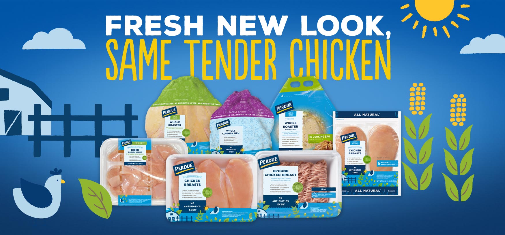 Fresh New Look, Same Tender Chicken