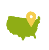 USA Map Icon