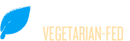 100% vegetarian-fed