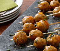 Glazed Party Meatballs