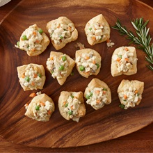 Chicken Pot Pie Bites