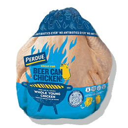 <p>PERDUE® FRESH WHOLE</p>
<p>CHICKEN WITH GIBLETS</p>