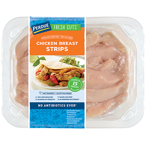 PERDUE® FRESH CUTS® FRESH BONELESS SKINLESS CHICKEN BREAST STRIPS