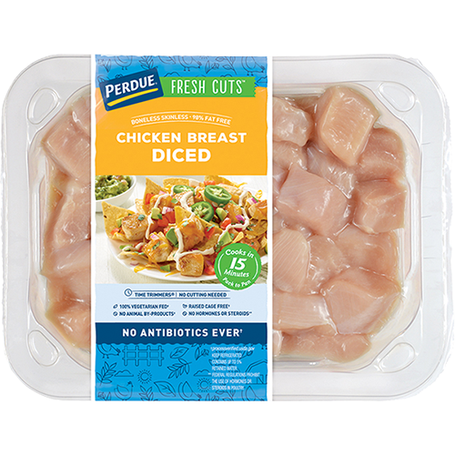 PERDUE® FRESH CUTS® FRESH PRE-CUT DICED CHICKEN BREAST