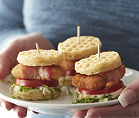 Chicken Waffle BLTs 