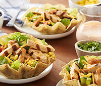 10-Minute Chicken Taco Salad