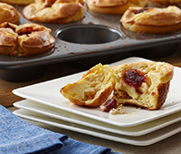 Orange Cranberry Chicken Popovers