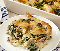 Paleo Chicken and Cauliflower Rice Casserole