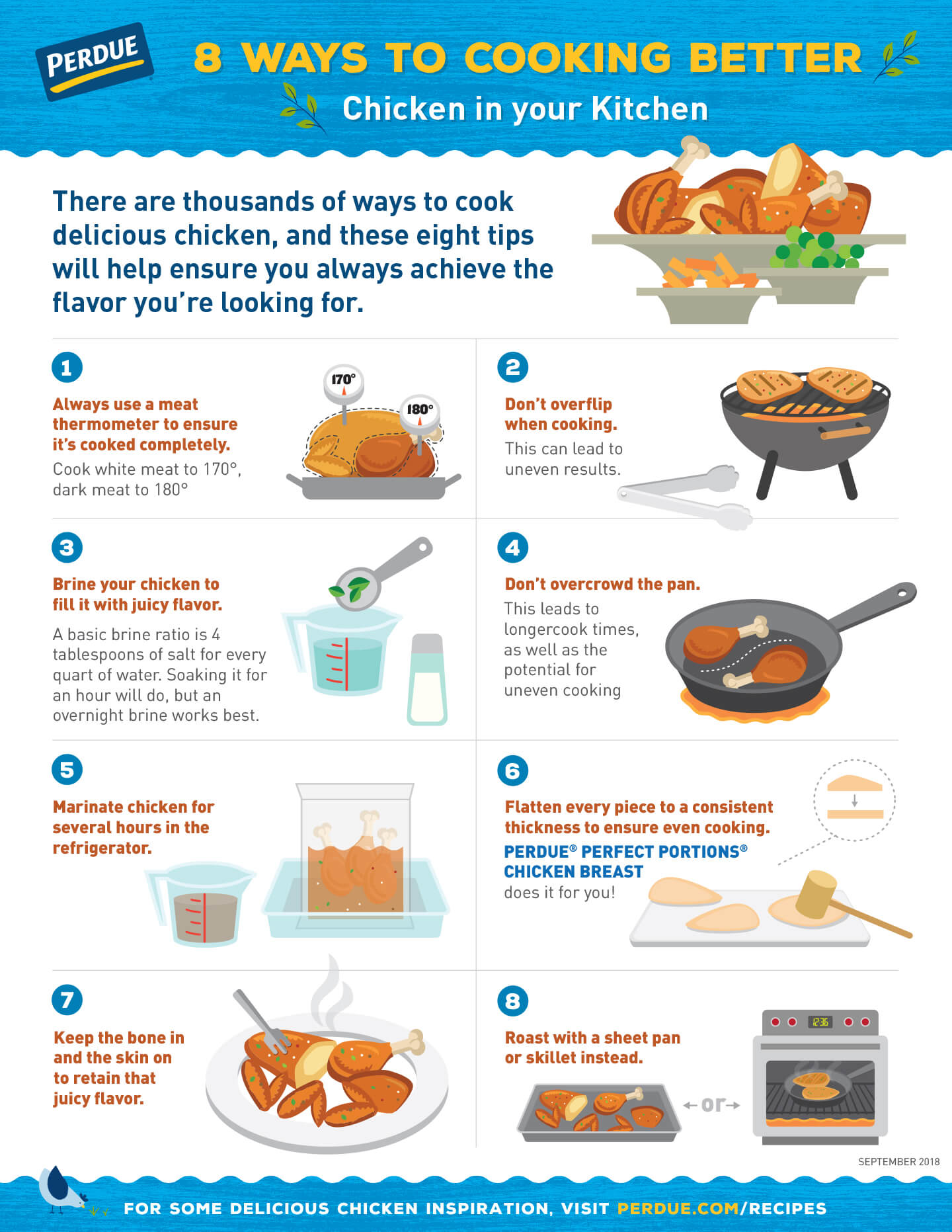 8 Ways To Cooking Better Perdue® 