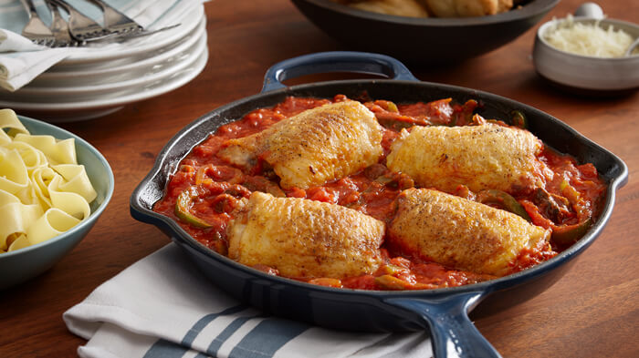 Braised Chicken Cacciatore