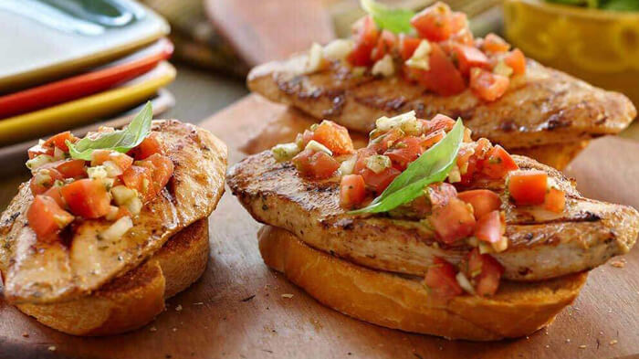 Chicken Bruschetta