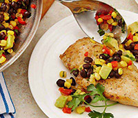 Chicken and Black Bean Salsa