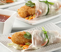 Crunchy Thai Spring Rolls