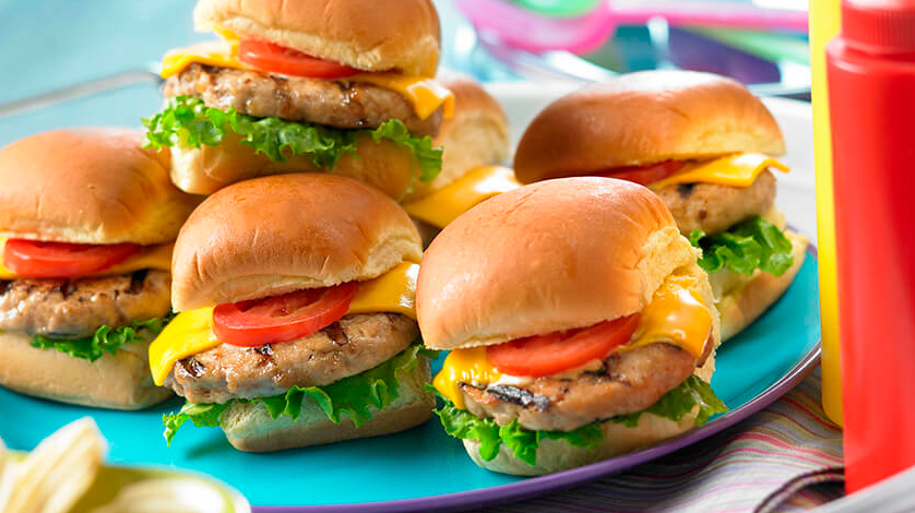 FUN MINI BURGERS