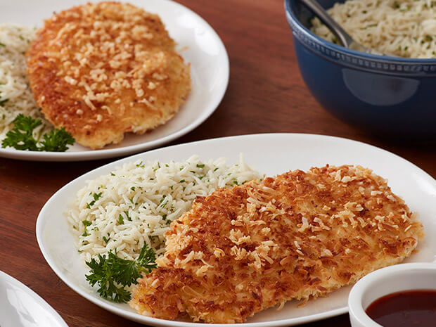 Air Fryer Crispy Coconut Chicken