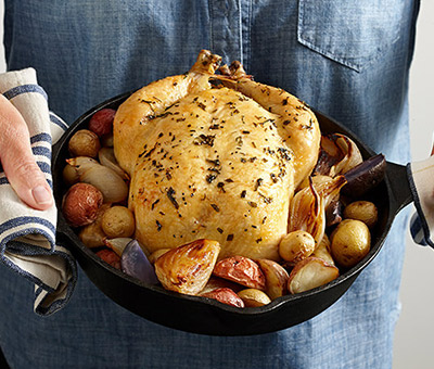 Tarragon Skillet Chicken and Potatoes