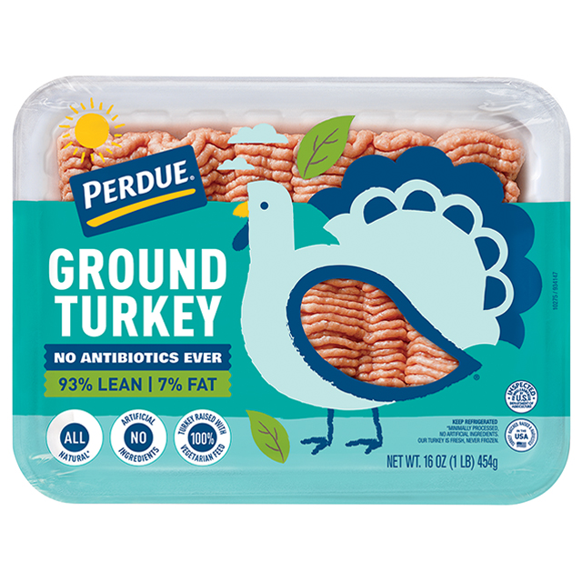 PERDUE® Fresh Ground Turkey 93% Lean (1 lb.)