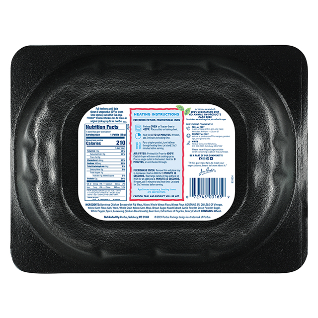 PERDUE® Homestyle Chicken Breast Cutlets PERDUE® Homestyle Chicken Breast Cutlets