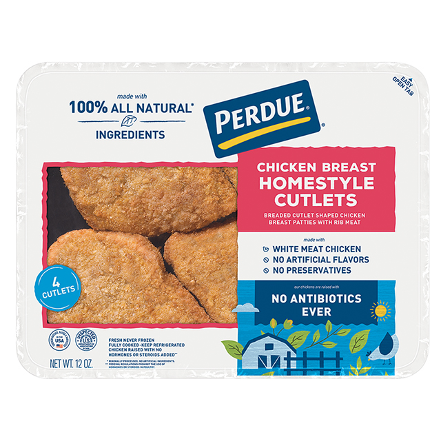 PERDUE® Homestyle Chicken Breast Cutlets