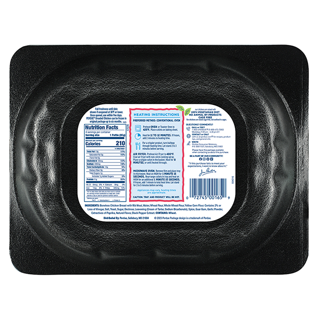 PERDUE® Refrigerated Breaded Chicken Breast Cutlets Club Pack | 82122