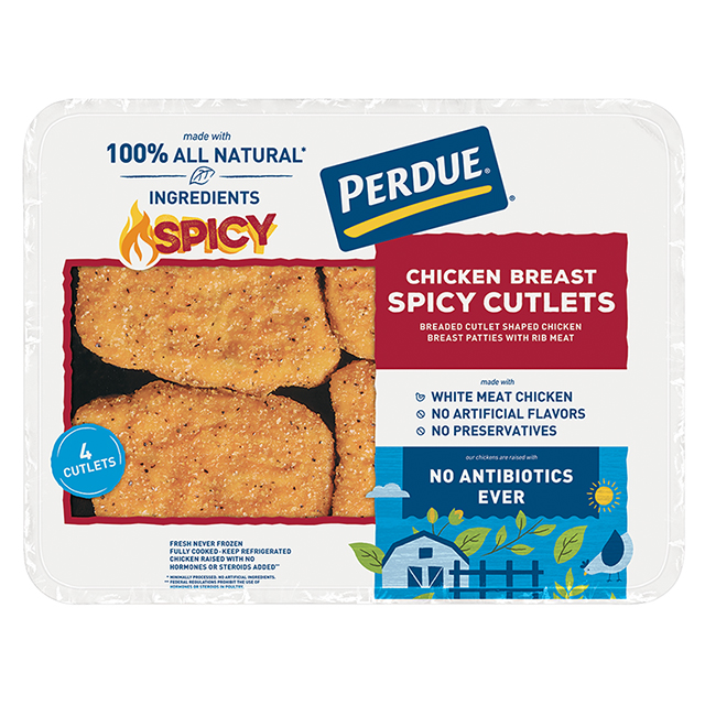 PERDUE® Refrigerated Spicy Chicken Cutlets