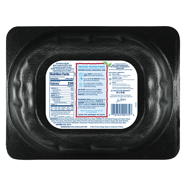 PERDUE® Refrigerated Spicy Chicken Cutlets PERDUE® Refrigerated Spicy Chicken Cutlets