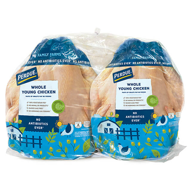 Perdue Harvestland Free Range Whole Chicken with Giblets, 4.25-6 lbs.