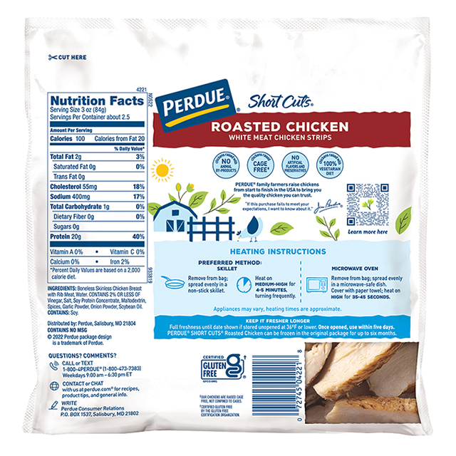 PERDUE® SHORT CUTS® Roasted Chicken Strips