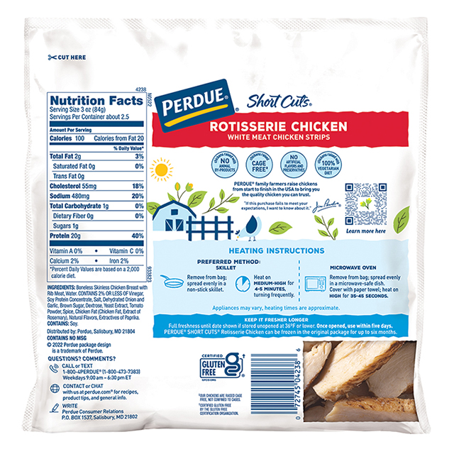 PERDUE® SHORT CUTS® Rotisserie Chicken Strips