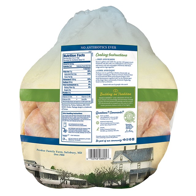 PERDUE® RESERVE™ Whole Young Chicken (3.75 lbs)