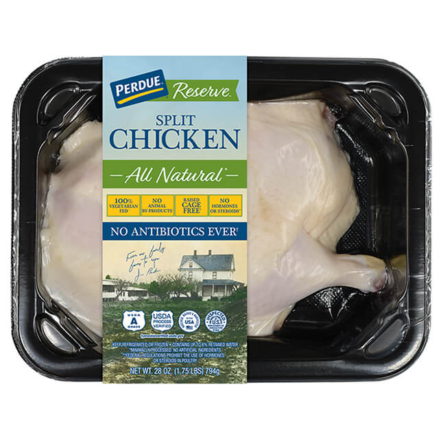 PERDUE® RESERVE™ Split Chicken (1.75 lbs) PERDUE® RESERVE™ Split Chicken (1.75 lbs)