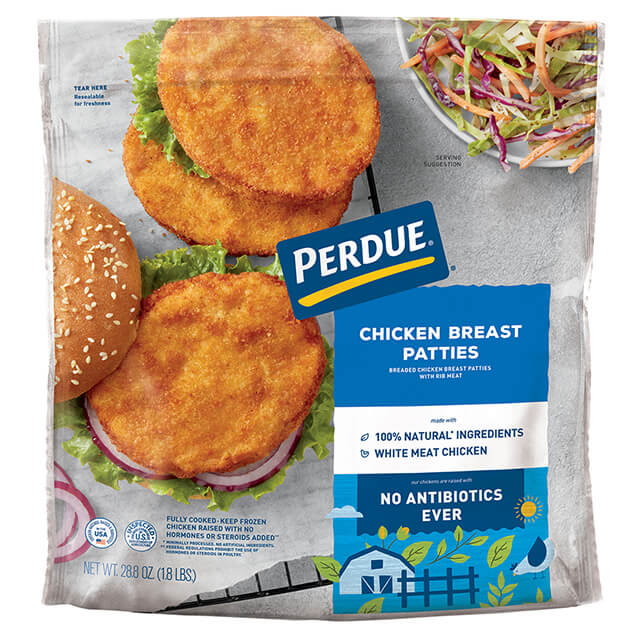 PERDUE® Chicken Breast Patties PERDUE® Chicken Breast Patties