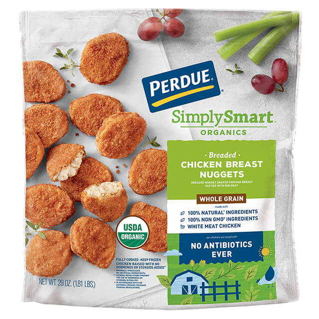 PERDUE® SIMPLY SMART® ORGANICS Whole Grain Chicken Breast Nuggets (29 oz.) PERDUE® SIMPLY SMART® ORGANICS Whole Grain Chicken Breast Nuggets (29 oz.)