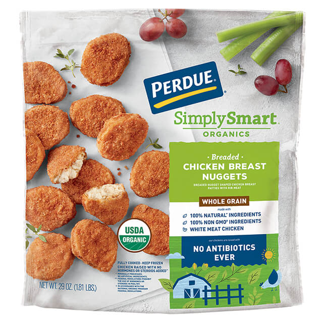 PERDUE® SIMPLY SMART® ORGANICS Whole Grain Chicken Breast Nuggets (29 oz.)