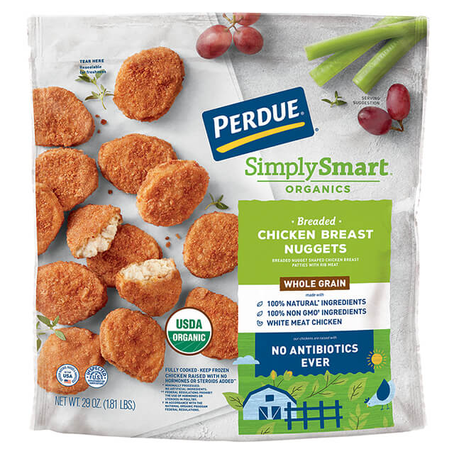 PERDUE® SIMPLY SMART® ORGANICS Whole Grain Chicken Breast Nuggets (29 oz.) PERDUE® SIMPLY SMART® ORGANICS Whole Grain Chicken Breast Nuggets (29 oz.)