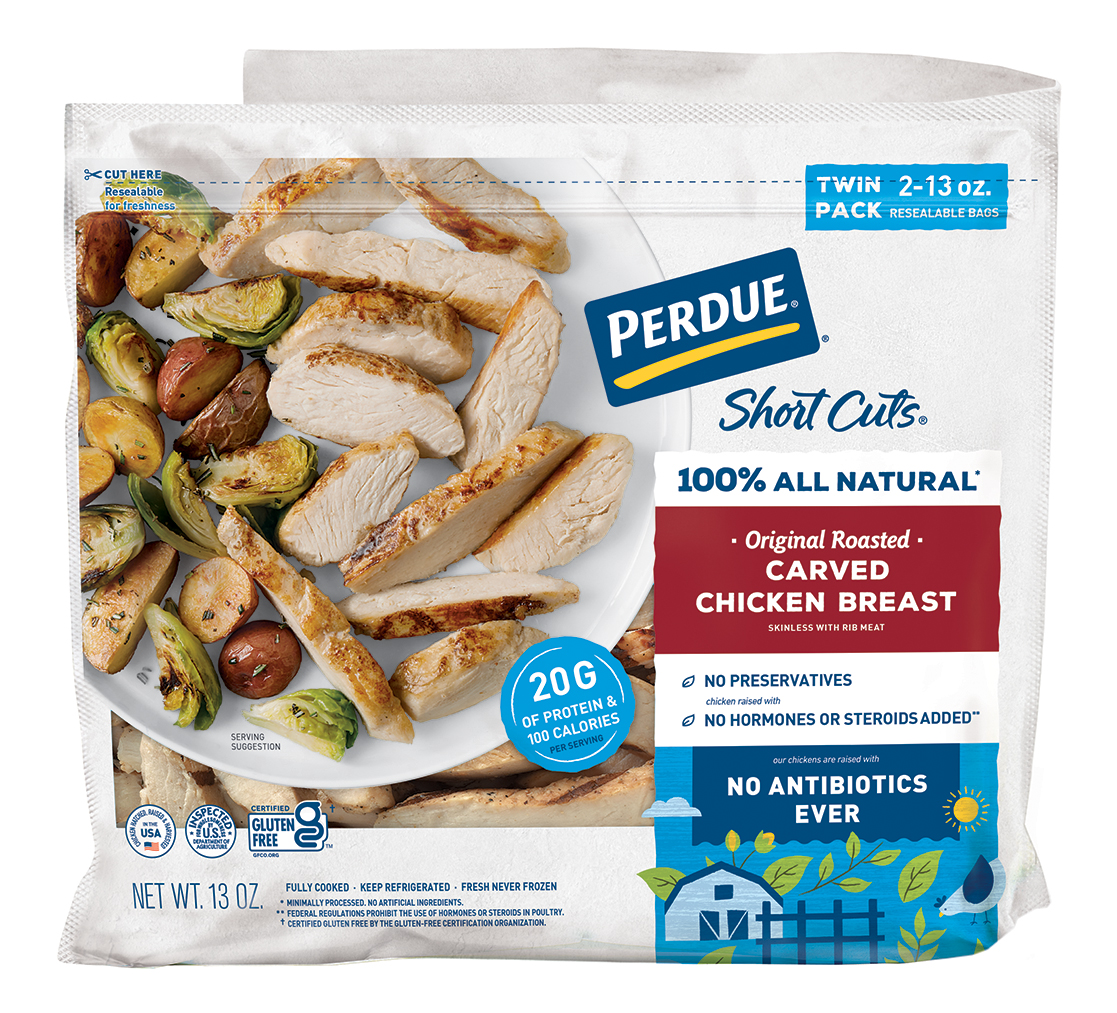 PERDUE® SHORT CUTS® Carved Chicken Breast Original Roasted (26 oz.)