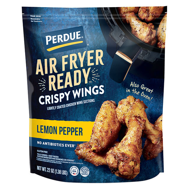 PERDUE® AIR FRYER READY™ LEMON-PEPPER CRISPY WINGS