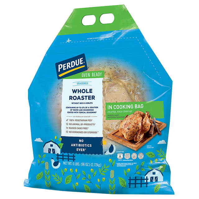 PERDUE® Oven Ready Whole Seasoned Roaster (6 lbs.)