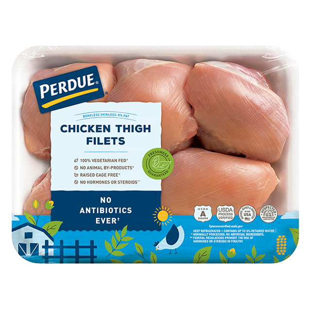 PERDUE® Fresh Boneless Skinless Chicken Thighs