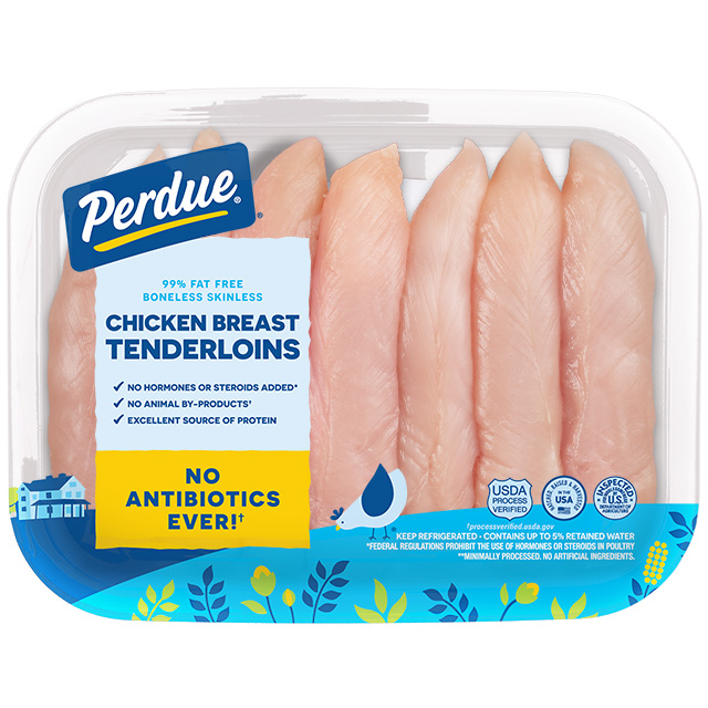 PERDUE® Fresh Boneless Skinless Chicken Breast Tenderloins PERDUE® Fresh Boneless Skinless Chicken Breast Tenderloins